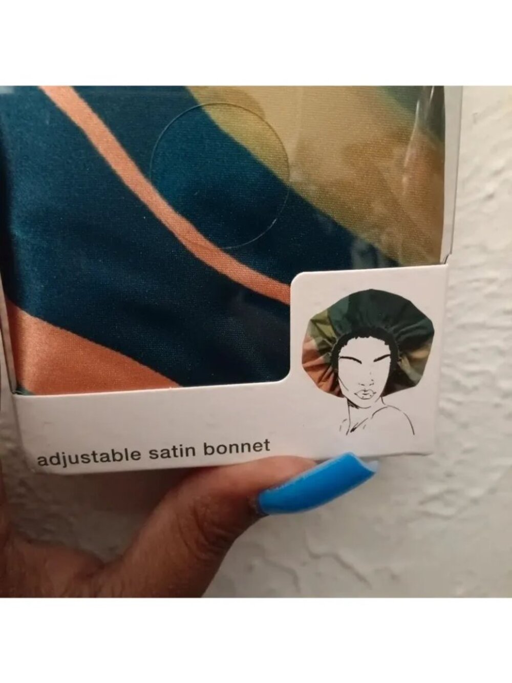 Goody x Morgan Harper Nichols Silk adjustable bonnet - Picture 2 of 3